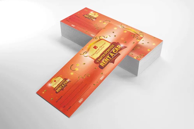 bilet kupon hediye çeki